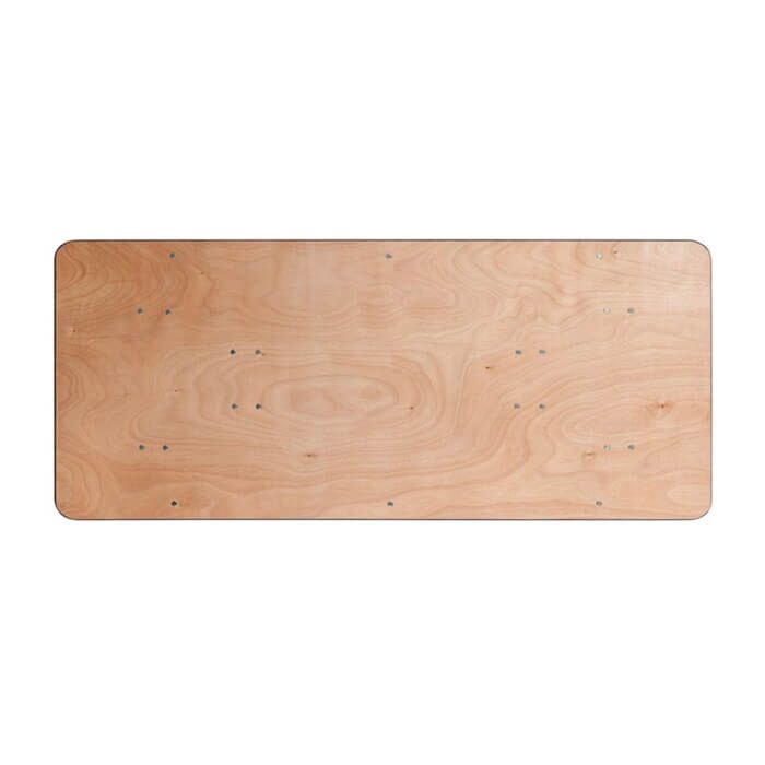 Wooden Folding Trestle Tables — view 3