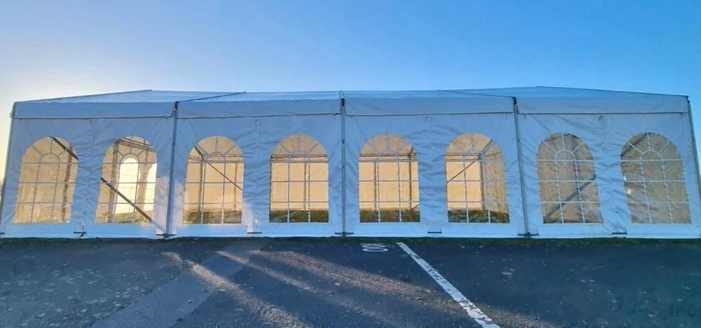 Marquee set up for a celebration